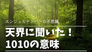 http://【天界に聞いた！】エンジェルナンバー1010を見たら起こる事