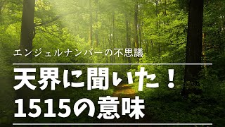 【天界に聞いた！】エンジェルナンバー1515を見たら起こる事