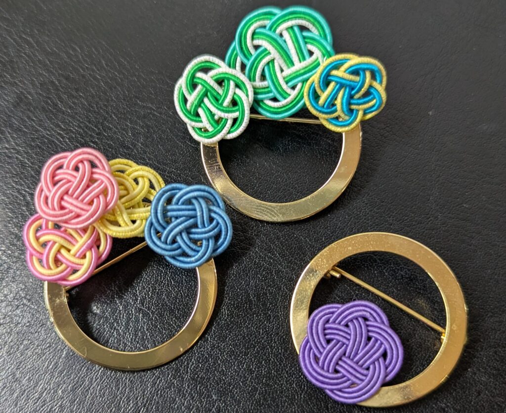 ３月５日、柳川のあかしやにて水引体験